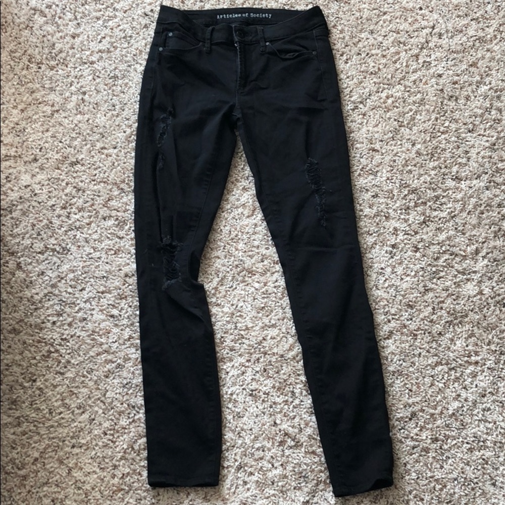 Articles of Society black skinny jeans